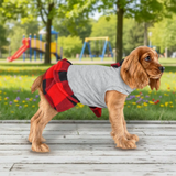 Vestido Invernal para Mascota, Color Gris