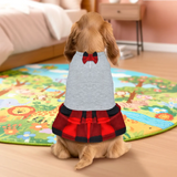 Vestido Invernal para Mascota, Color Gris