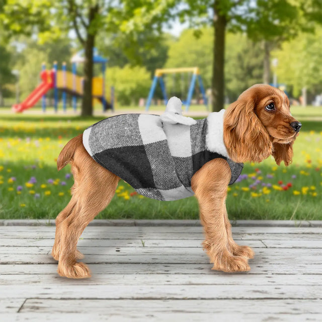 Vestido Invernal para Mascota, Color Negro