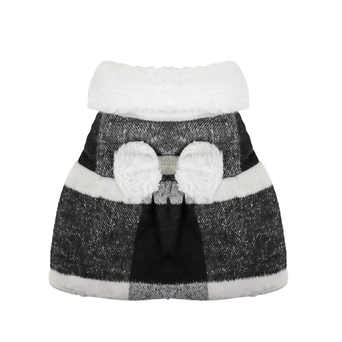 Vestido Invernal para Mascota, Color Negro