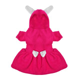 Vestido Invernal para Mascota, Color Rosa