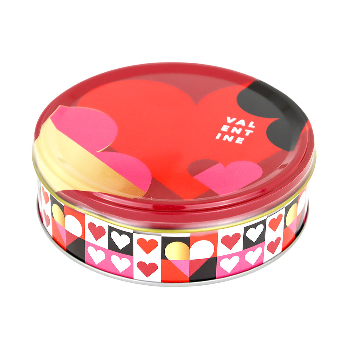 Caja Circular con Galletas "Valentine", 114 gr