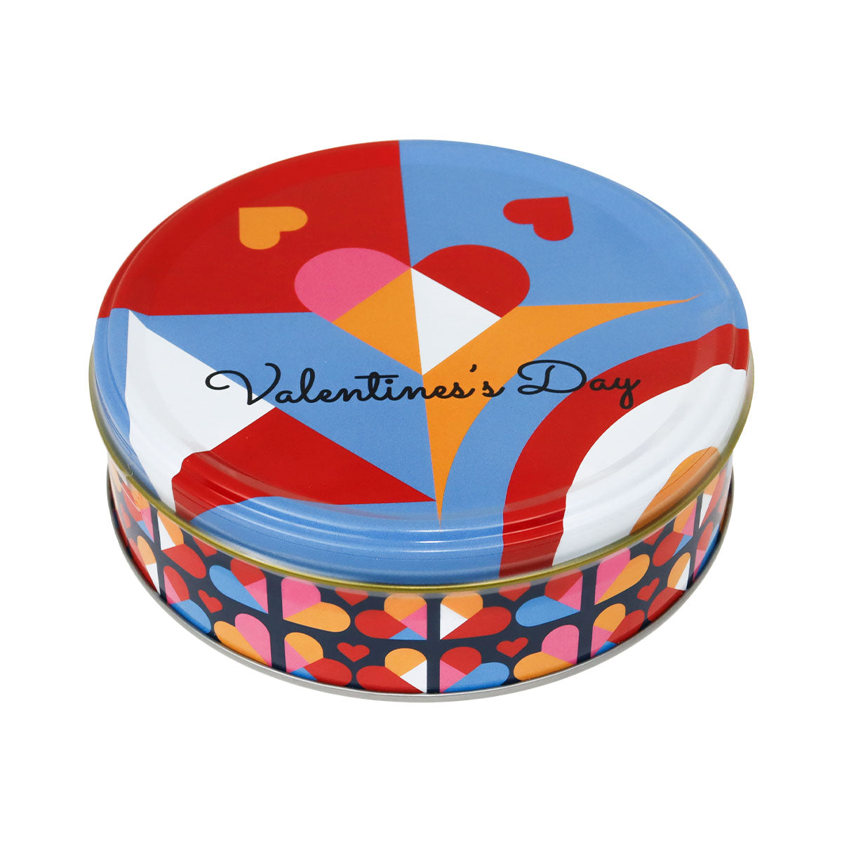 Caja Circular con Galletas "Valentines´s Day", 114 gr.