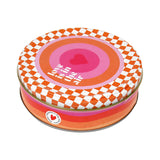 Caja Circular con Galletas "Love Is In The Air", 114 gr.