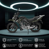 Motocicleta Kiwo Kaze 200 2025, Color Verde