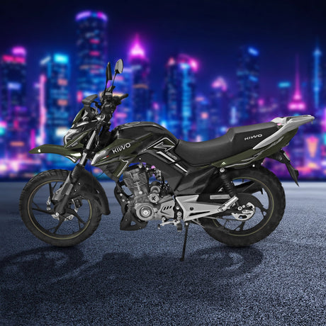 Motocicleta Kiwo Kaze 200 2025, Color Verde