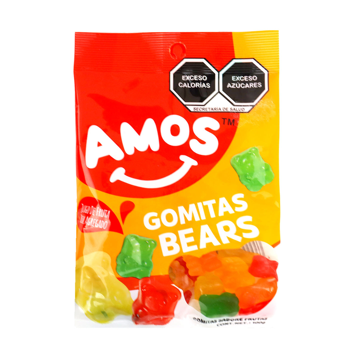 Gomitas en Forma de Ositos, 100gr