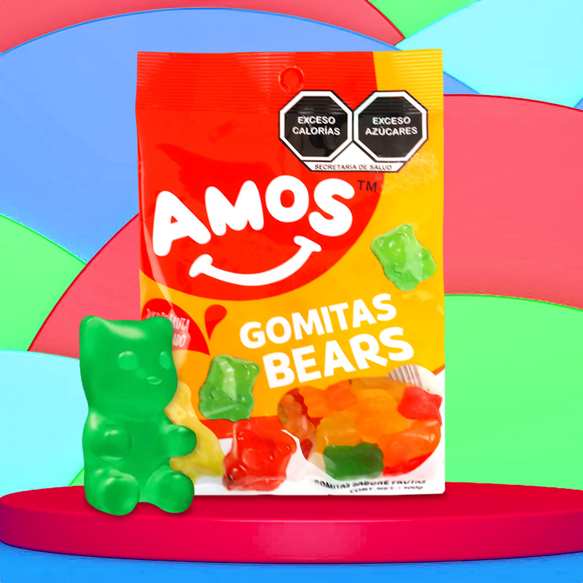 Gomitas en Forma de Ositos, 100gr