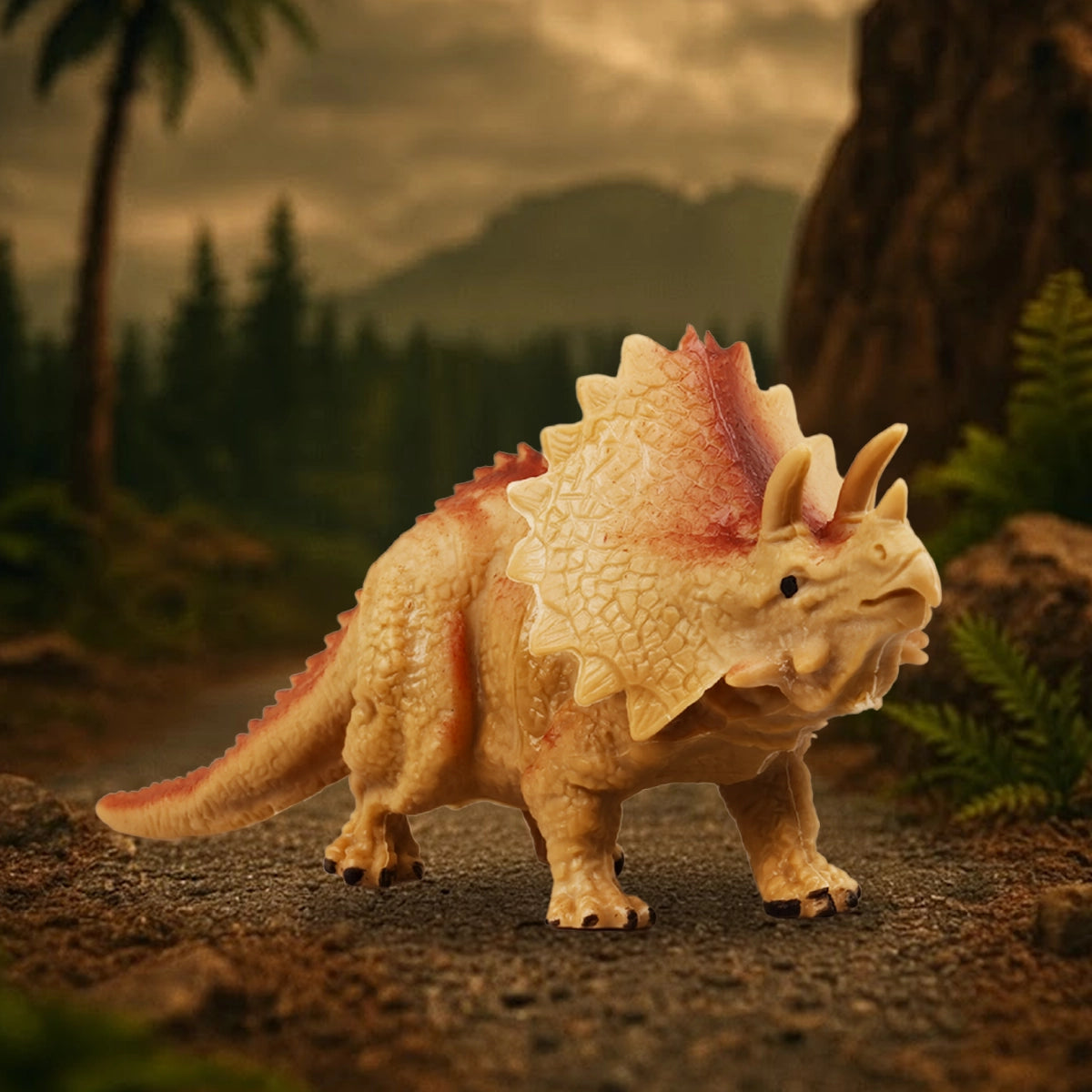 Figura de Dinosaurio, Triceratops