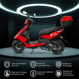 Motocicleta Kiwo Tora 125 2025 color Rojo