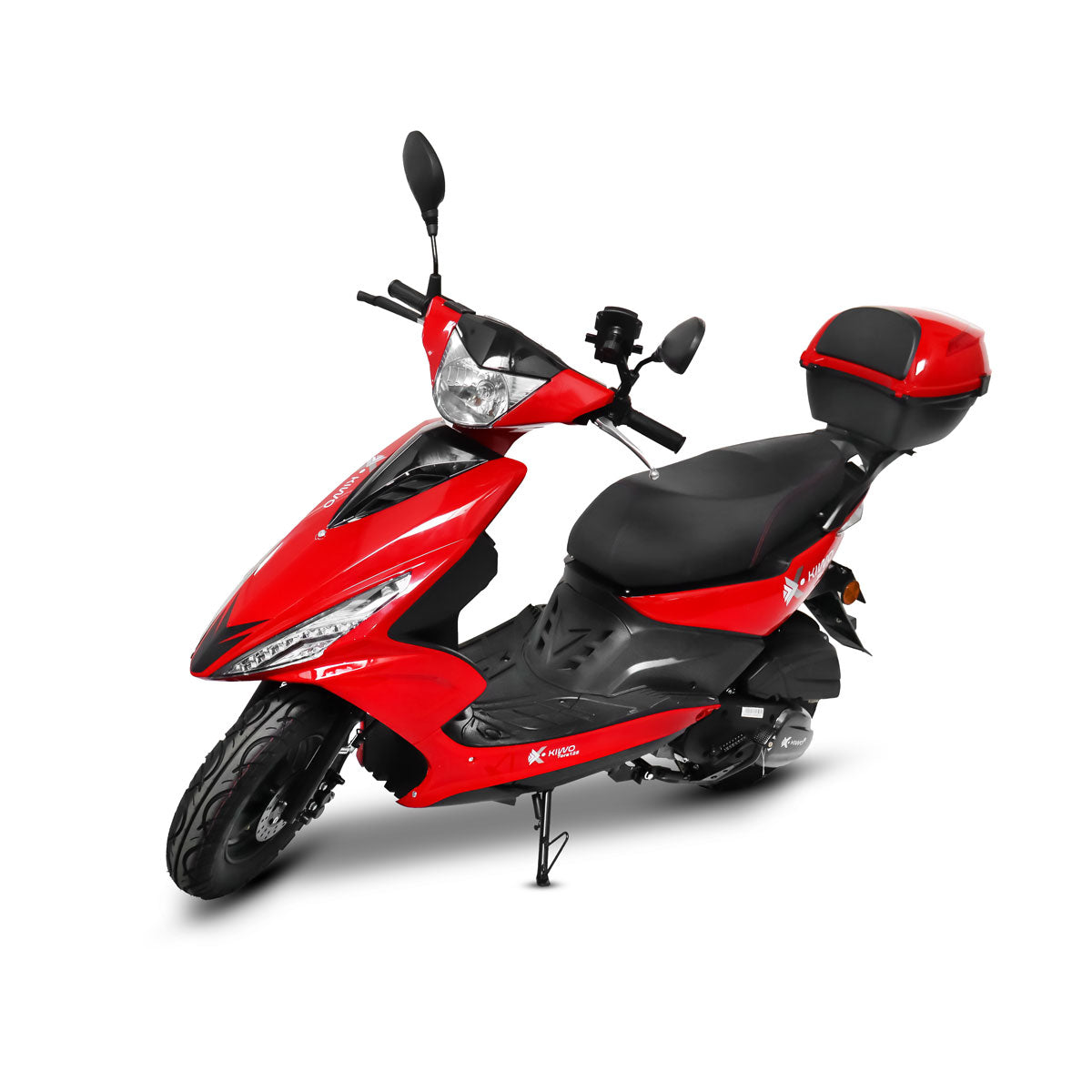 Motocicleta Kiwo Tora 125 2025 color Rojo
