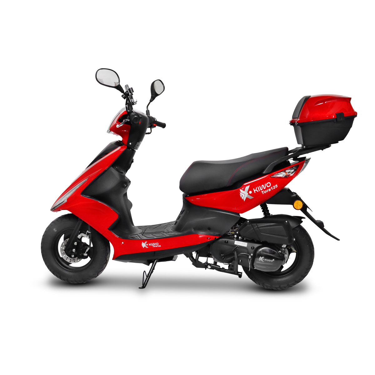 Motocicleta Kiwo Tora 125 2025 color Rojo