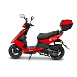 Motocicleta Kiwo Tora 125 2025 color Rojo