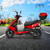 Motocicleta Kiwo Tora 125 2025 color Rojo