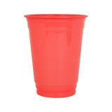 Vaso de Plástico para Fiesta, Color Rosa, 40 pzas, 470ml