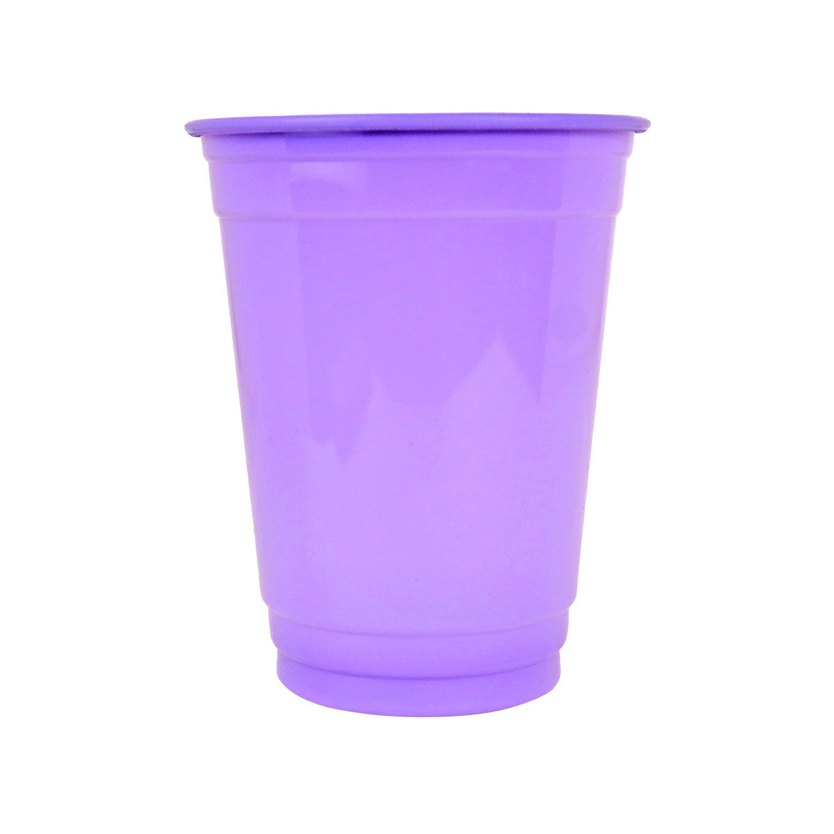 Vaso de Plástico para Fiesta, Color Morado, 40 pzas, 470ml