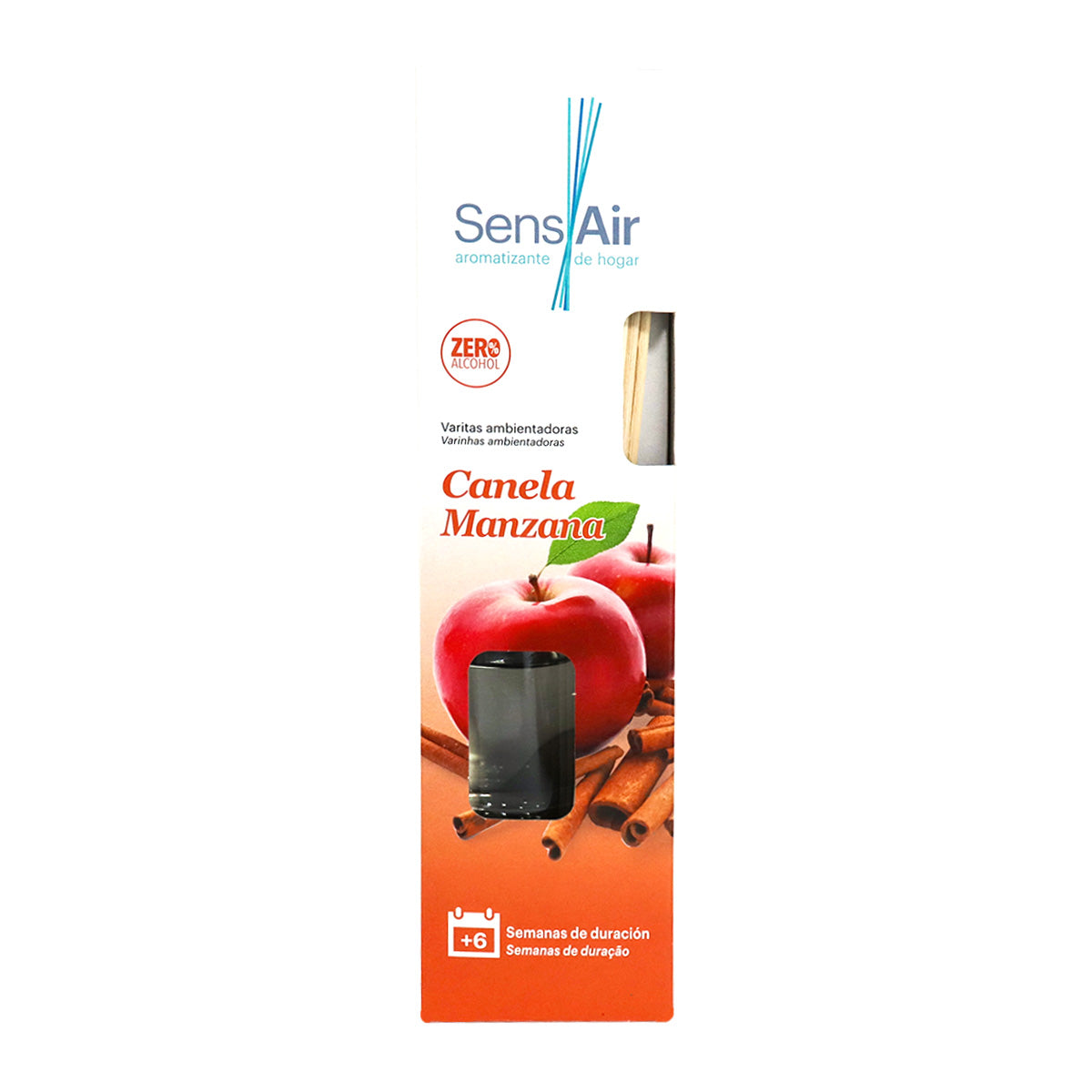 Varitas Ambientadoras con Aroma Manzana Canela, Sensair