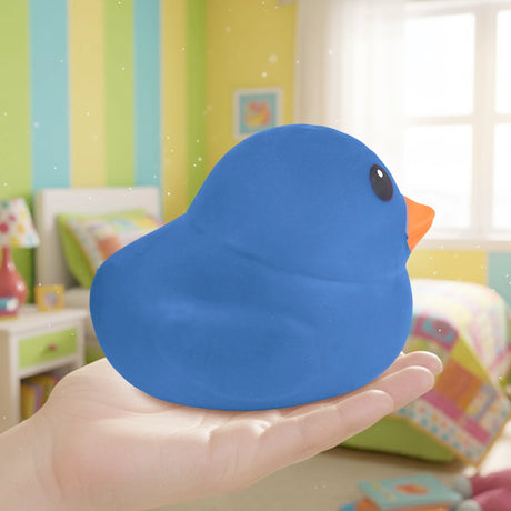 Squishy Antiestrés, Pato Jumbo, Color Azul