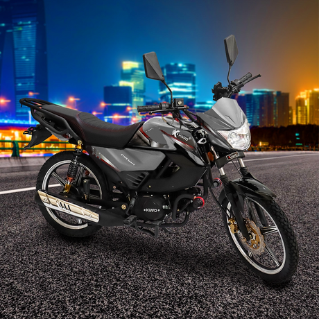 Motocicleta Kiwo KT-125, Sport, 2025, Color Gris
