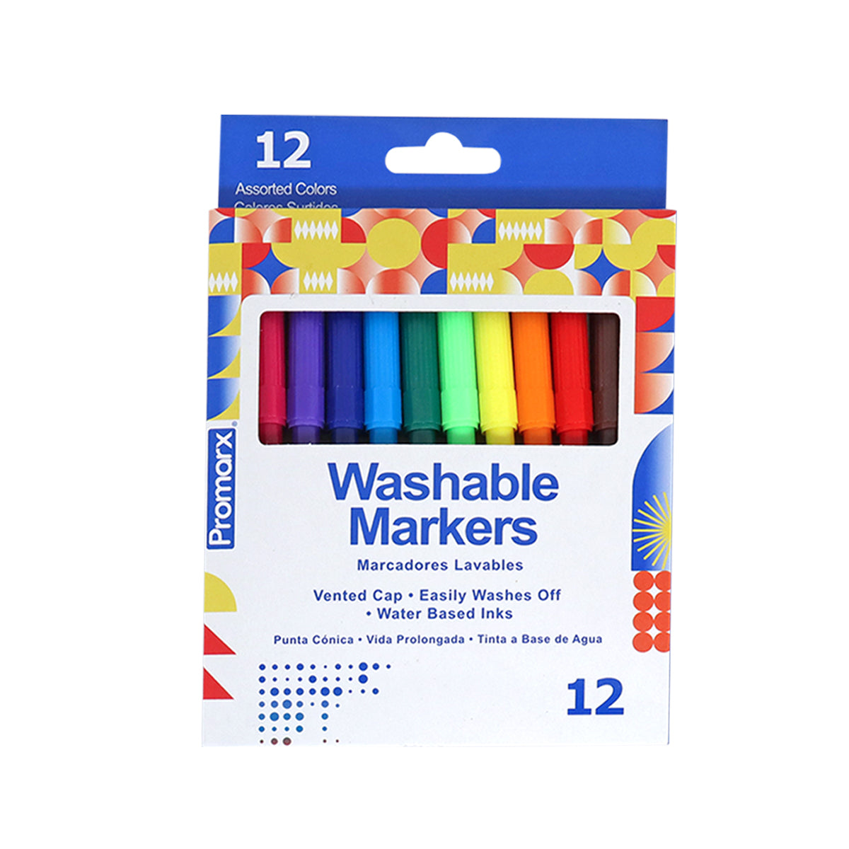 Set de Marcadores de Agua, Promarx, 12 Colores