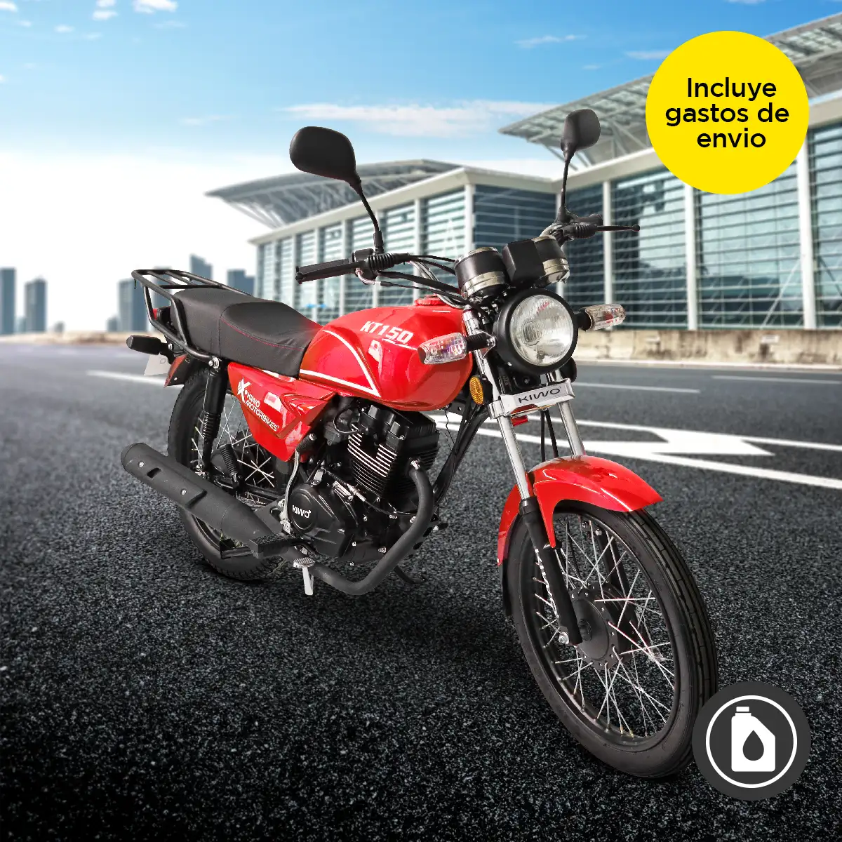Motocicleta Kiwo KT-150L 2025