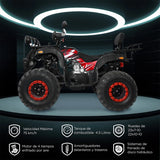 Cuatrimoto Kiwo, KVT 250, 2025, Color Rojo