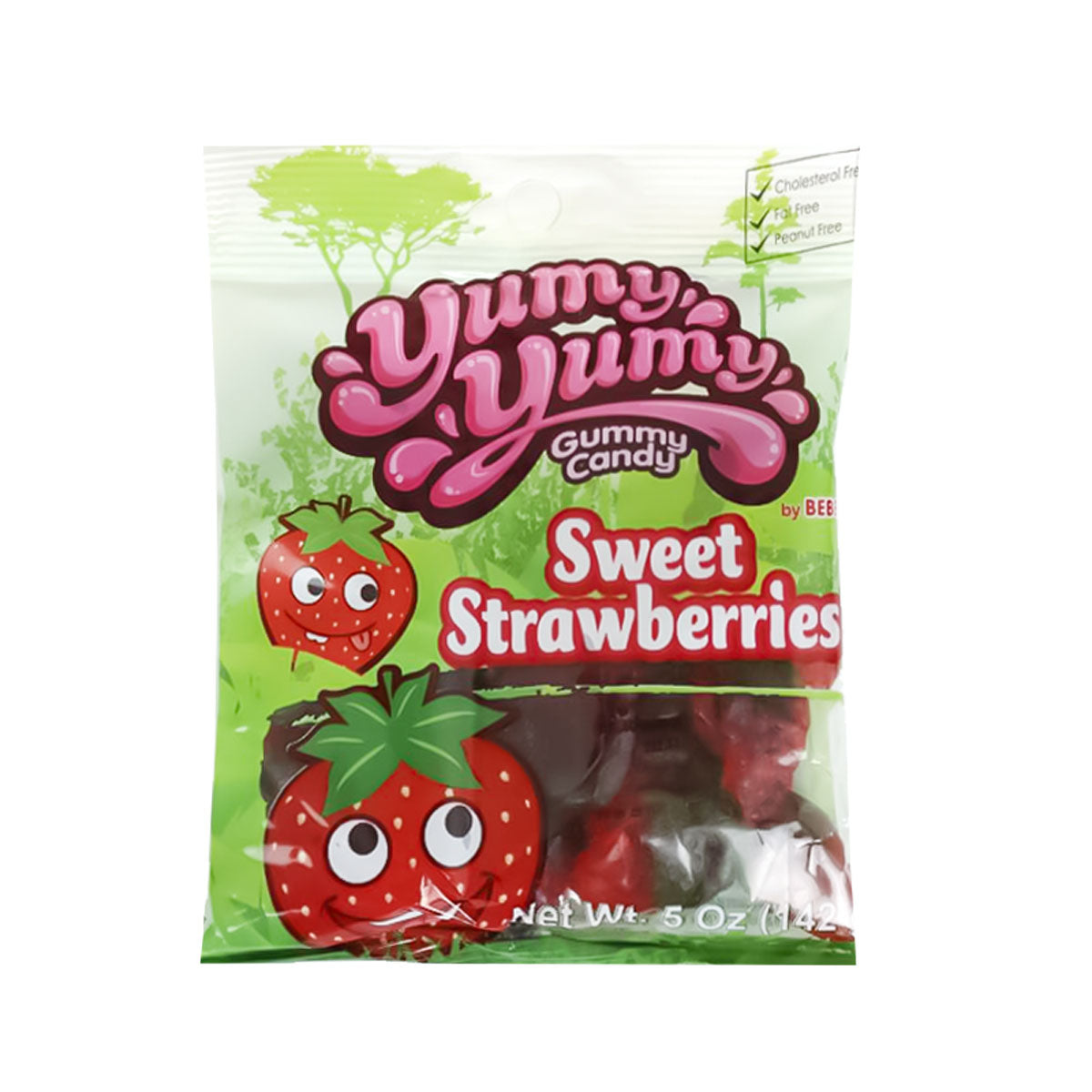 Gomitas Suaves Yumy Yumy, sabor Fresa 142 gr