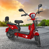 Bicicleta Eléctrica Rojo Kiwo GY801