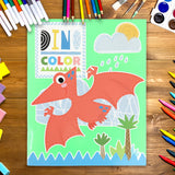 Libro para Colorear, Dino Color 32 pg.