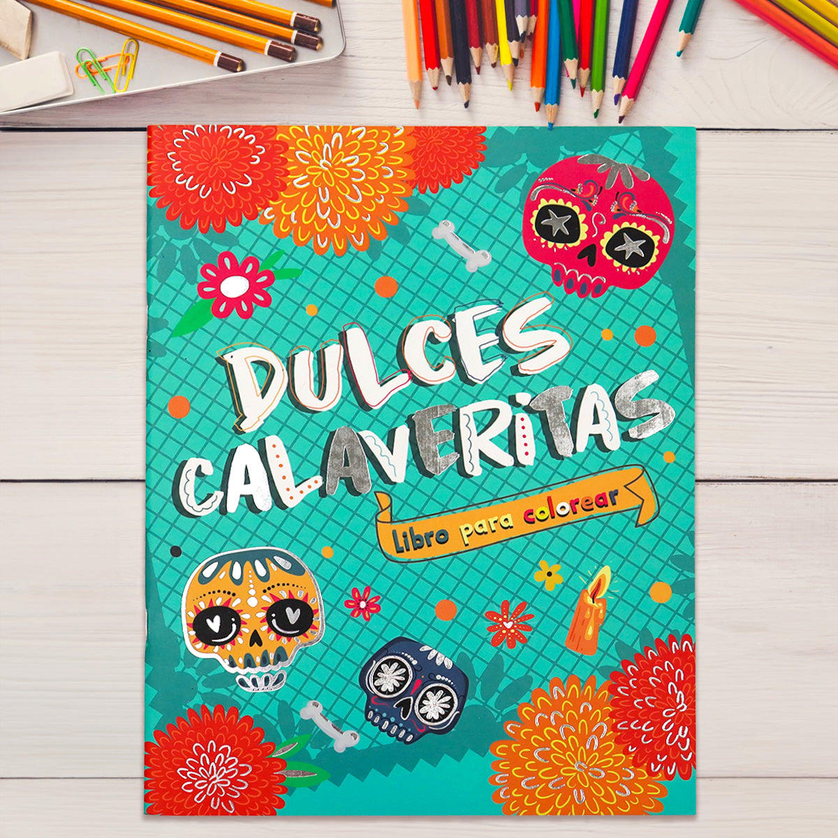 Libro para Colorear "Dulces Calaveritas"