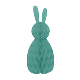 Conejo de Pascua con Diseño de Panal de Abeja en 3D, Color Verde