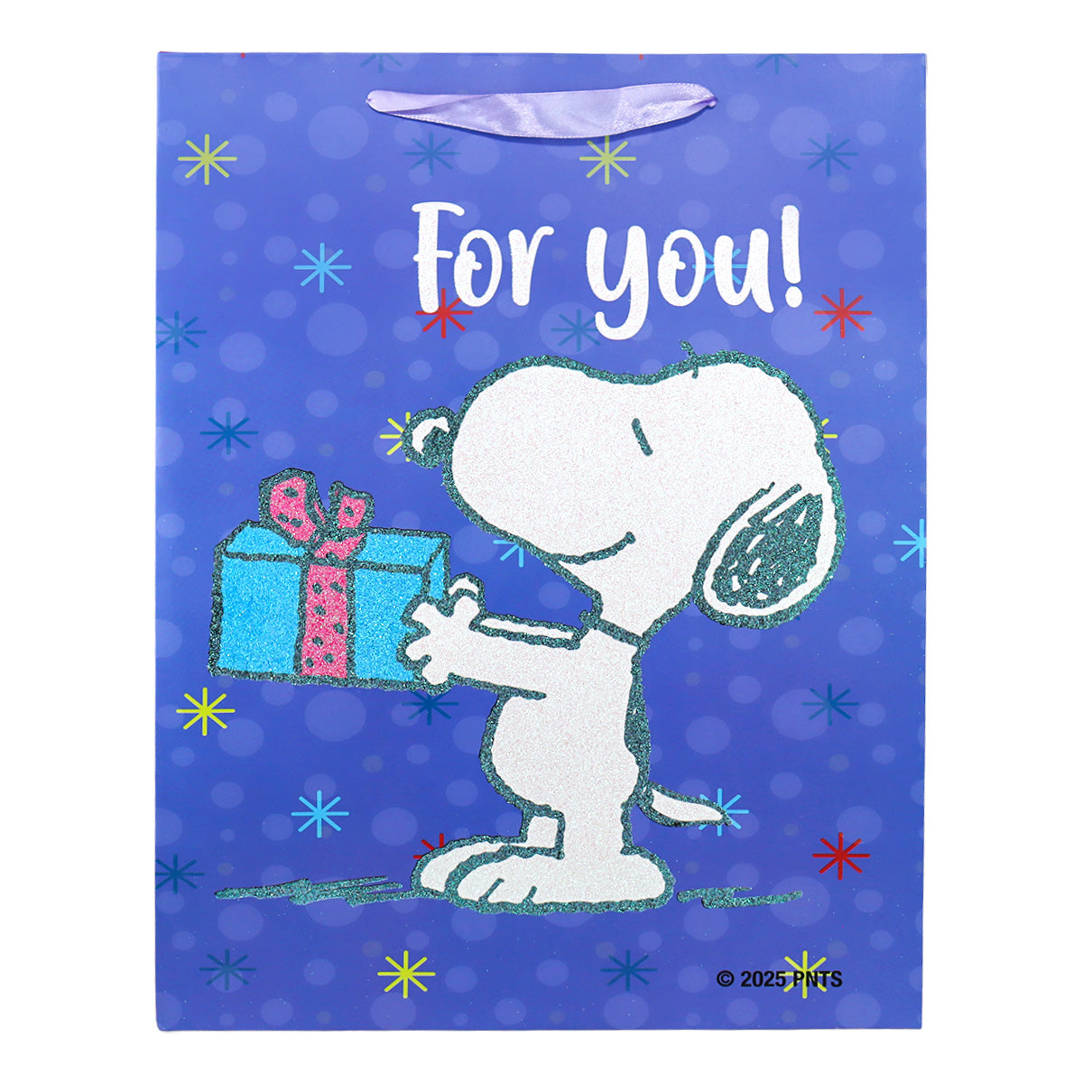 Bolsa de Regalo Snoopy con Glitter