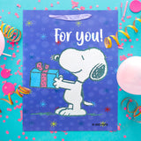 Bolsa de Regalo Snoopy con Glitter