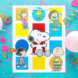 Bolsa de Regalo Peanuts con Glitter de Colores