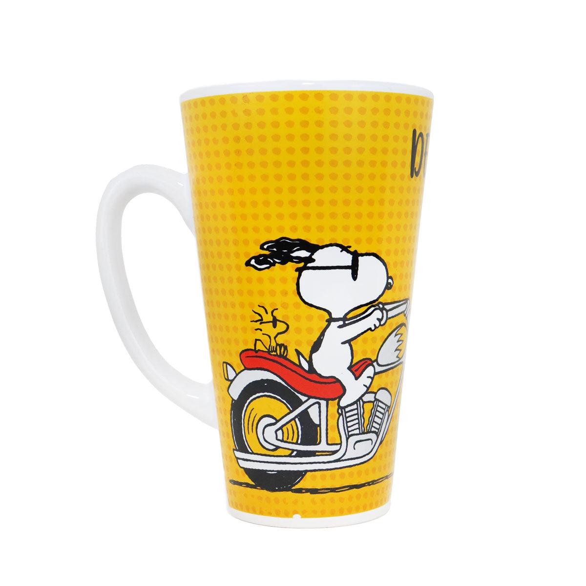 Taza Snoopy, Color Amarillo 16 Oz/473 ml