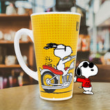 Taza Snoopy, Color Amarillo 16 Oz/473 ml