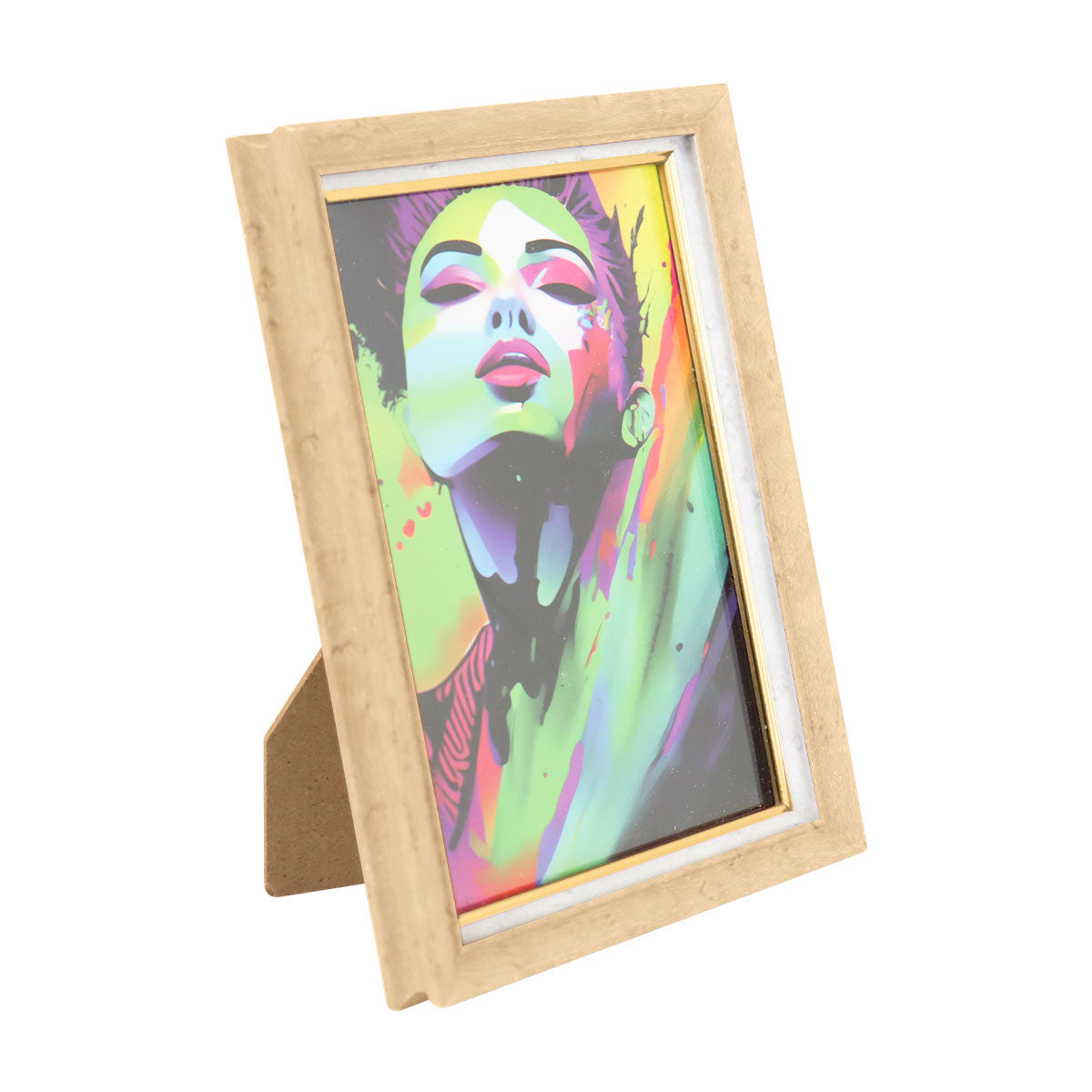 Portarretrato, Marco Doble, Color Cappuccino, 10x15cm