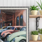 Portarretrato Escarabajo, Color Plata, 20x25 cm