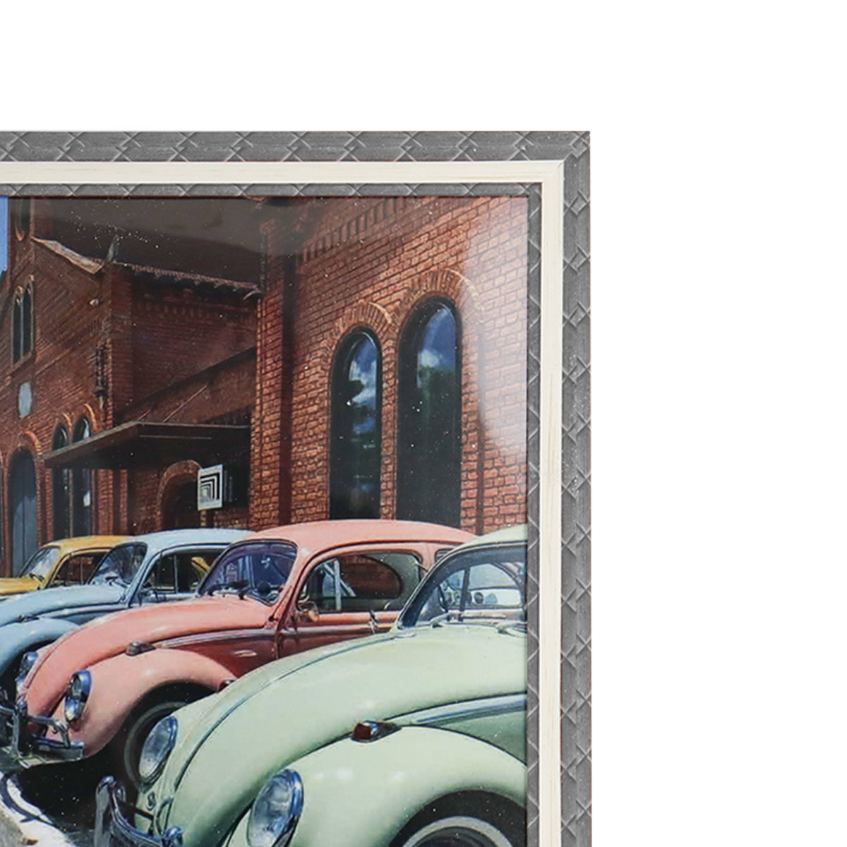 Portarretrato Escarabajo, Color Plata, 20x25 cm