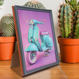 Portarretrato, Color Gris, 20x25 cm