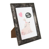 Portarretrato Texturizado, Color Gris, 10x15cm