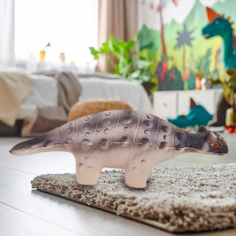 Squishy Antiestrés, Dinosaurio, Color Gris