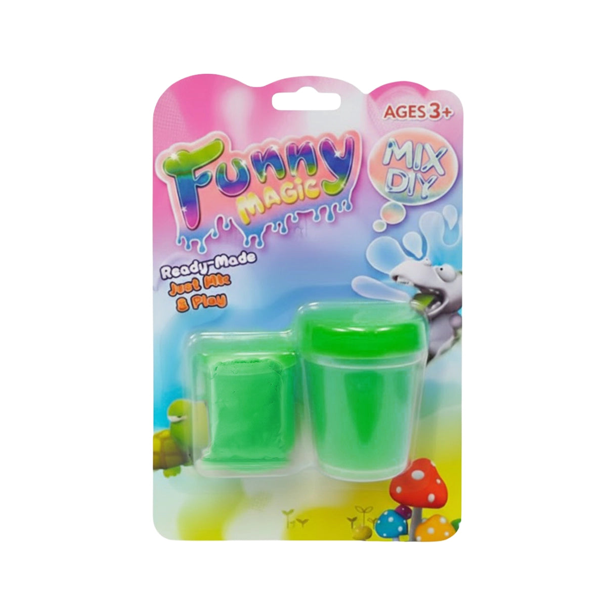 Slime, Funnny Magic, Color Verde