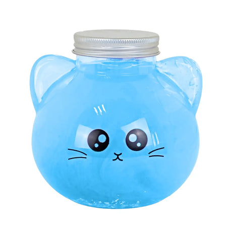 Slime, Gato, Color Azul