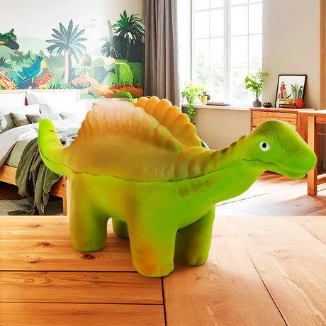 Squishy Antiestrés, Dinosaurio, Color Verde