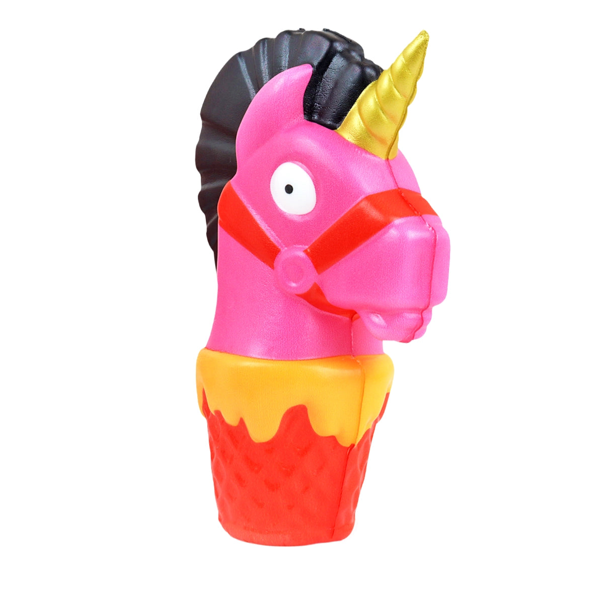 Squishy Antiestrés, Unicornio en Helado, Color Rosa