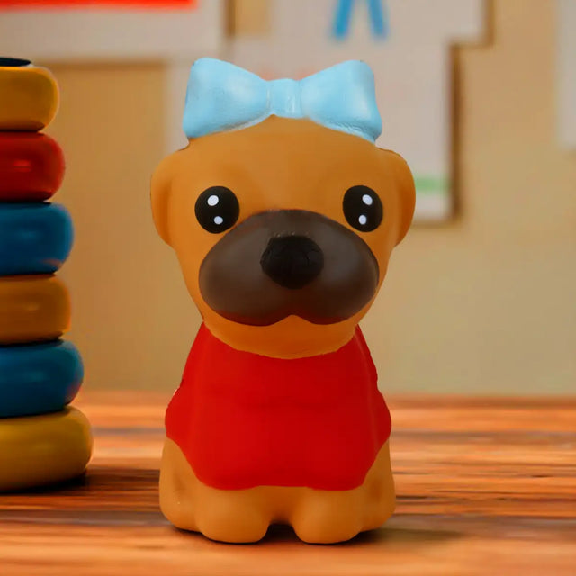 Squishy Antiestrés, Perrito con Sombrero