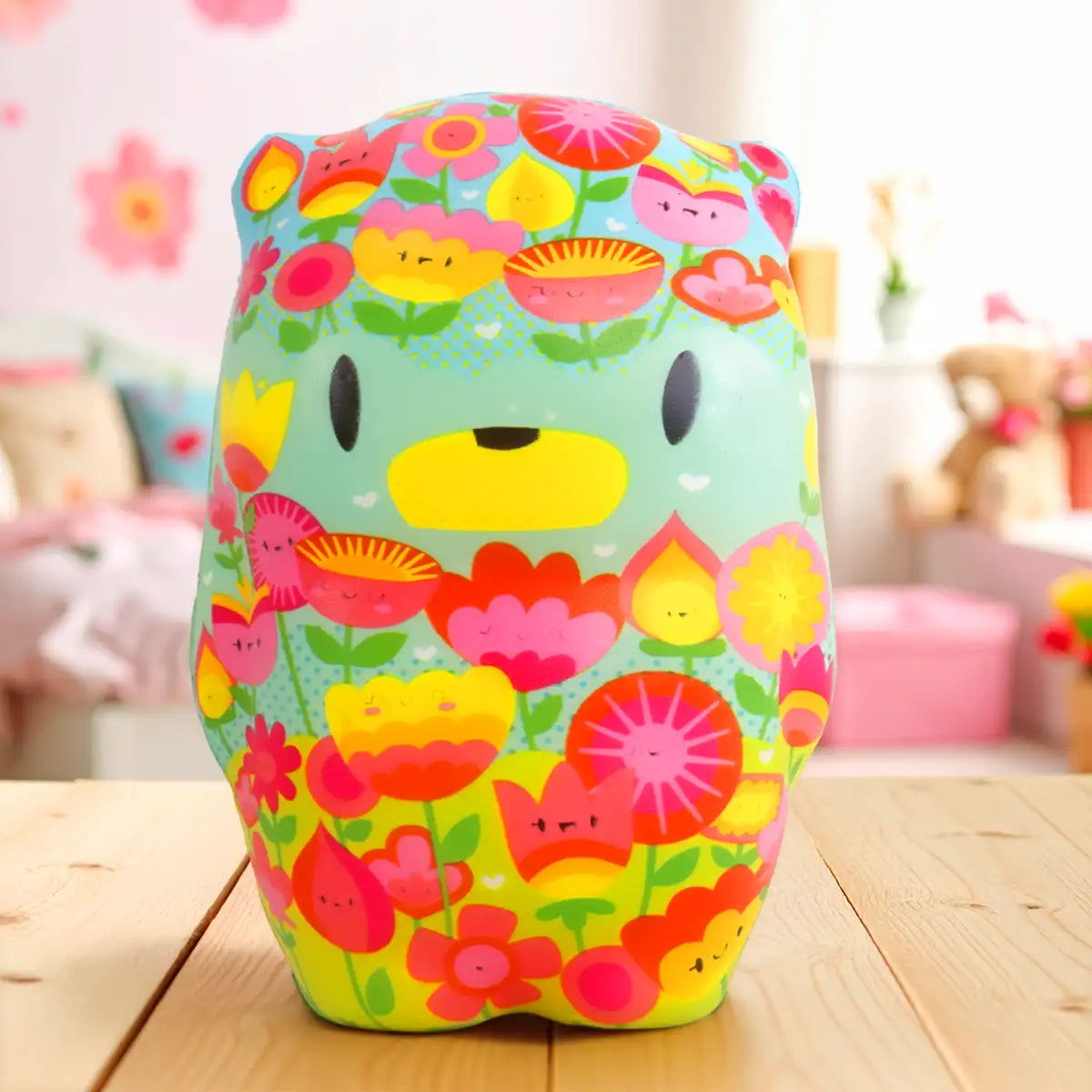 Squishy Antiestrés, Monstruo, Flores