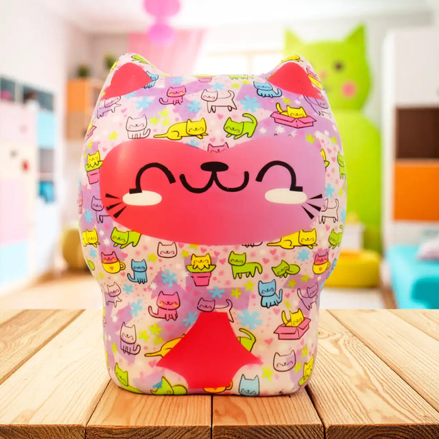 Squishy Antiestrés, Monstruo con Diseño Gatitos