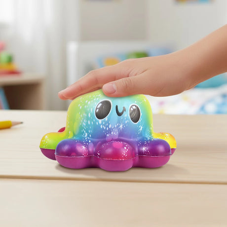 Squishy Antiestrés, Pulpo, Colores